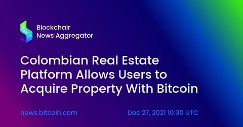 A.I. Real Estate Platform Janover To Adopt Bitcoin As Payment - Cryptonews
