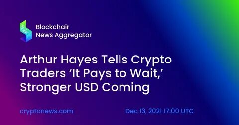 Interview: Arthur Hayes on U.S. Tariffs, Crypto Reserves, and Market Volatility - Cryptonews