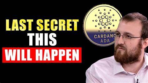 Charles Hoskinson Reveals His ‘Last Duty’ For Cardano