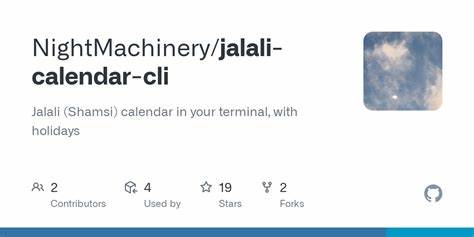 Scal: A CLI tool to display Shamsi/Jalali calendar in terminal