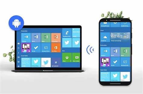 Running Android apps on a PC using remote phones?
