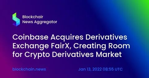 Coinbase Reaches "Advanced Talks" To Acquire Derivatives Exchange Deribit - Blockhead