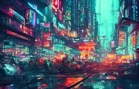 Cyberpunk and Politics: Neon Dystopias, Power, and Resistance