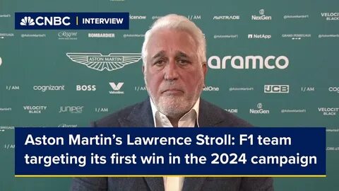 Aston Martin owner Lawrence Stroll says F1 team targeting its first win in the 2024 campaign - CNBC
