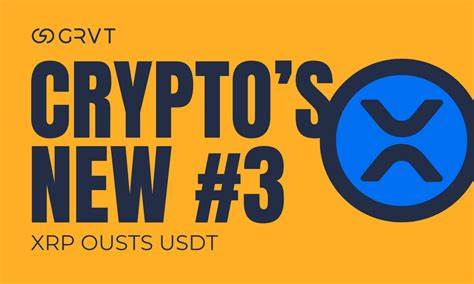 XRP flips USDT and is now the 3rd-largest crypto coin - CoinMarketCap