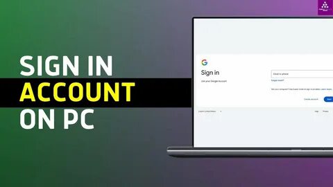 Sign in to your account