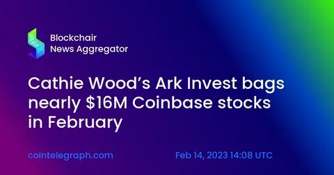 Cathie Wood’s Ark Raises $16.3M for New Private Crypto Fund - CoinDesk