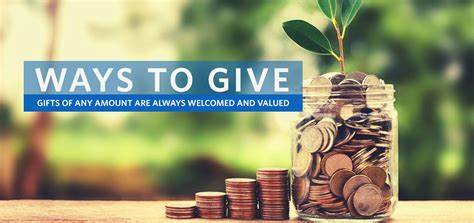 Ways to give