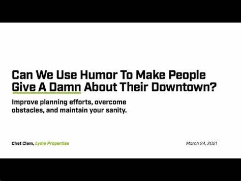 How to make people give a damn